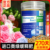 原起点 进口奥绿肥318S缓释肥颗粒通用型月季1号多肉A2长效控释缓释花肥 500g奥绿肥318s(肥效8-9个月)