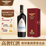 宾利（BENTLEY）红酒智利原瓶进口14度爵卡407干红葡萄酒750ml*1瓶红酒单支礼盒