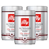 ILLY意利意大利进口意式黑咖啡  深烘咖啡豆250g*3罐中秋礼品