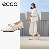 爱步（ECCO）单鞋女 夏季包头粗跟浅口单鞋 安妮208513 石灰色20851301378 39 （偏大，建议选小一码）
