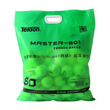 天龙（Teloon）网球训练习用球初学进阶专业业余比赛过度网球 801初学一袋 60个(送三个手胶)