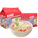 KOKA 可口方便面 黑椒蟹肉味快熟泡面 85g*5 新加坡进口