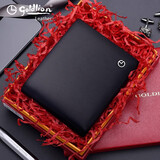 金利来钱包男士钱夹2025年新款真皮竖款头层牛皮皮夹商务青年多卡位钱包 横款【礼盒包装】