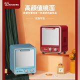 考啦（Koolla）家用迷你蒸烤箱小型mini微蒸烤一体机多功能11L烘焙蛋糕宿舍热菜不占地立式小烤箱 胭粉蓝 11L