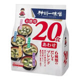 永谷园现货日本进口神州一味噌汤料永谷园即食味增汤速食汤(24食) 神州一6种类味噌汤20食