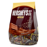 好时好时巧克力巴旦木牛奶排块袋装曲奇奶香脆乐多白巧喜糖零食糖果 好时牛奶巧克力袋装500g