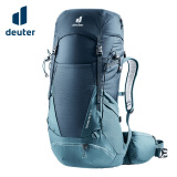 多特（Deuter）福特拉Futura PRO女款多日徒步登山包 空浮透气背包 海蓝34L