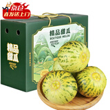 百橙恋东北花蕾甜瓜 新鲜八里香香瓜当季孕妇水果现摘水果香瓜礼盒送礼 精选5斤【家庭装】