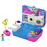 POLLY POCKET 波利口袋玩具套装 带 2 个微型娃娃