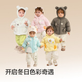 巴拉巴拉宝宝羽绒服男童外套女童秋冬装2025婴儿衣服动物造型209425107206