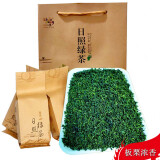 茗播日照原产绿茶特级2024新茶明前绿茶板栗浓香型茶叶 袋装500g（有礼袋）