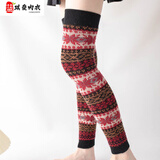 蓝琪爱羊毛袜秋冬加厚兔羊毛保暖袜套日系加长过膝长筒腿套高筒袜护膝脚