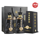 泰山牌五岳独尊（皇家小窖30）浓香型白酒 52度 500ml*2瓶 两支装