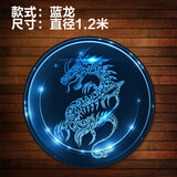 阿萨娜丝（Asanasi）加厚架子鼓地毯垫防滑减震鼓毯电子鼓爵士鼓家用隔音鼓毯 加厚软胶底蓝龙1.2米