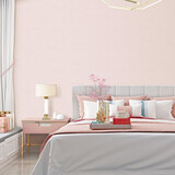 皇家罗兰 墙布环保无缝 卧室沙发背景墙墙纸 无纺布壁布壁纸客厅墙衣全屋  HJ80-17樱花粉