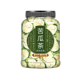 雪晴堂500克老干苦瓜天然苦瓜片干新鲜茶特产级农家干儿泡茶纯苦瓜粉食用 精选大分量苦瓜片250g*2罐