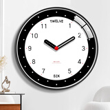 BBA挂钟创意卡通钟表可爱家用客厅儿童房挂墙时钟 极简空间 12英寸 