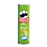 品客（PRINGLES）薯片膨化食品酸奶洋葱味办公室休闲小零食追剧大礼包多口味可选 洋葱味110g1罐