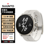 颂拓（SUUNTO）RACE S 专业跑步智能户外运动手表多星定位心率血氧 页岩白