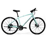 美利达（MERIDA） 探索者X1 24款  平把公路车 24速  油碟 平一美淡绿 700*40（建议身高150-160cm）