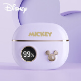 迪士尼（Disney）2023新款蓝牙耳机真无线运动跑步音乐耳机半入耳式情侣听歌通话降噪苹果14华为oppo荣耀手机通用 米奇紫色