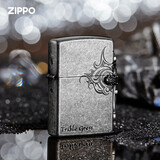 ZIPPO打火机防风煤油之宝 侧十字官方原装 父亲节礼物生日礼物送男友 古银款 Z-10051