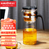 金灶（KAMJOVE）泡茶壶耐热玻璃茶具可拆洗内胆飘逸杯泡茶壶茶水分离花茶壶TP-168