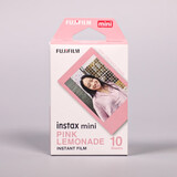 拍立得现货拍立得相纸适用mini7+/7s/8/9/11/12/25/90/link系列通用胶卷 粉边10张