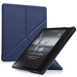 品怡 适用kindle Oasis3/2变形款保护套7英寸电子书折叠保护套 深蓝 oasis2/3变形