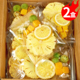 忆江南水果茶凤梨柠檬百香果茶2盒装230g金桔菠萝冷泡花茶情人节礼物