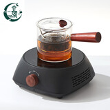 立客（LIKE） 电陶炉 煮茶器电茶炉煮茶烧水壶 家用泡茶壶玻璃迷你小型低噪煮茶炉 LK-ZU01（电陶炉配送玻璃壶）