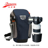 吉尼佛（jenova） 31108单肩摄影包单反相机包专业相机套机枪包可装专业相机机身+70-200长焦镜头 31108蓝色
