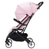 朗纳铂 蚂蚁 婴儿推车婴儿车可坐可躺轻便折叠可上飞机bb新生儿童伞车 藕粉