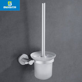 贝斯（BEISi）太空铝马桶刷套装免打孔卫生间浴室挂件玻璃清洁刷