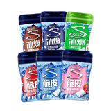 炫迈（Stride） 无糖颗粒口香糖40粒口嚼糖口气清新西瓜薄荷草莓味泡泡糖 【1罐】水蜜西瓜味约40粒