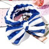 艾梵妮（Eyefanniy） 韩国可爱宽边发带 洗脸发箍棉质头带运动松紧头套面膜化妆束发带