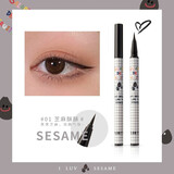 花洛莉亚（FLORTTE）水果沙拉系列 彩色眼线液笔自然不晕染脱色新手 01#芝麻酥酥