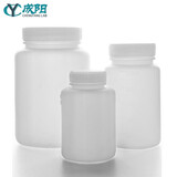 成阳 塑料取样瓶广口瓶样品瓶白大口小口瓶聚乙烯PE试剂瓶 大口瓶 500ml