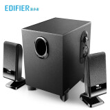 漫步者（EDIFIER） R101V电脑音响家用台式机迷你蓝牙音箱2.1木质重低音炮R101BT音响 R101BT黑色-蓝牙版