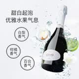 卡伯纳意大利原瓶进口卡摩莫斯卡托甜白起泡酒单支礼盒送礼品750ml