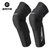 洛克兄弟 摩托车保暖护膝男女秋冬季防摔防风骑行护具护腿骑士装备 骑行护膝(长款 无护具) 加大码