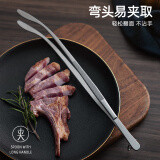 维艾（Newair）不锈钢烤肉夹厨房专用食品夹子牛排烹饪韩式食物烧烤家用加长煎夹