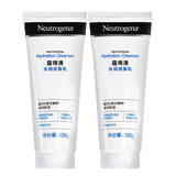 露得清（Neutrogena）温和洁面乳清洁肌肤洗面奶去除导致毛孔阻塞的油污泡沫娇嫩肌可用 水润洁面乳100g×2支