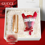 古驰（GUCCI）618大牌美妆 古驰口红正品 生日礼物 送女友老婆唇膏 礼物女 实用 口红208唇膏：蜜桃豆沙，温柔日常