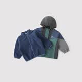 巴厘小猪（BALIPIG）男童冲锋外套春秋款女童外衣宝宝秋冬季加厚保暖三合一儿童外套 两件套松柏绿 90