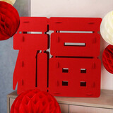 佳妍新年福字摆件 元旦跨年装饰2026开业年会团建祝寿布置50cm