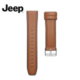 Jeep吉普智能手表黑骑士表带配件 硅胶表带（棕色）