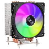 大水牛（BUBALUS）T61A 6热管CPU风冷散热器（ARGB风扇/Intel多平台/PWM温控/12CM/硅脂/锁具式/支持1700）