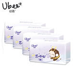 幼蓓（Ubee）芯呼吸系列 拉拉裤 短裤式拉拉裤 尿不湿 柔软亲肤 轻薄透气 乐友 L 1包 44片 *4包