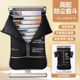 悟生挂书袋 高中生初中生桌边书袋课桌收纳学生挂桌书桌侧挂袋教室书立书本桌面置物架放书神器 高配防尘奋斗